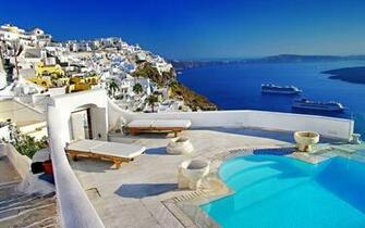Santorini HD Wallpaper