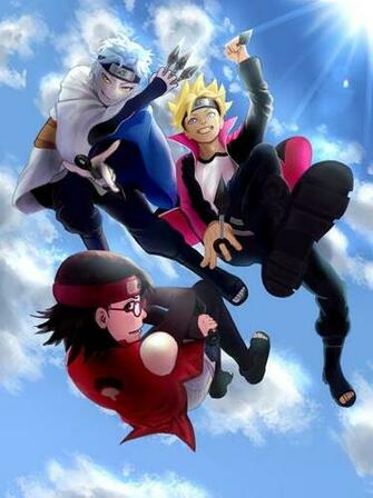 HD Wallpaper Boruto Mitsuki Uchiha Sarada Naruto Anime Adult