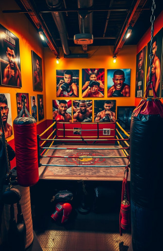 Boxing Gym Wallpaper