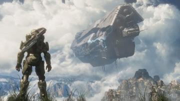 Halo Master Chief Spartan Unsc Ship Crashing