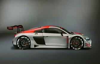 Wallpaper Racing Car Audi R8 Side Lms Image For