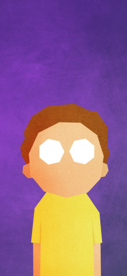 Rick And Morty Minimalist iPhone Xs X HD 4k Wallpaper Image