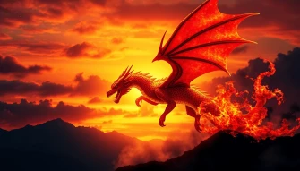 Fire Dragon Wallpaper