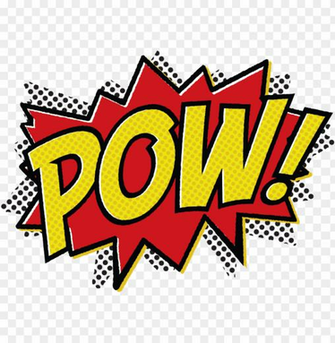 Stock Comic Popart Pow Bubble Bubbles Bubbletext Clipart