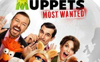 Muppets Most Wanted Adventure Comedy Crime Puppet Family Disney Poster