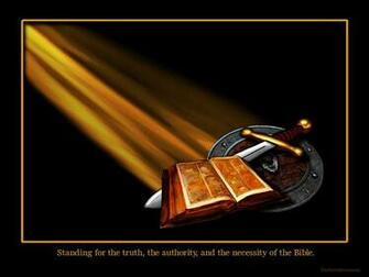 Bible Sword And Shield Wallpaper