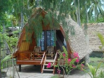 Beach Hut In Indonesia Photo