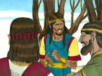 BibleImage Absalom Rebels Against King David