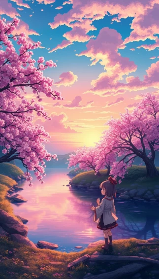 Clean Anime Wallpaper