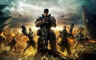 HD Gears Of War Wallpaper Game Achtergrond Spel Jpg