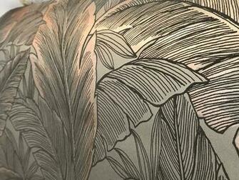Rose Gold Feather Design Wallpaper Metallic In Le4 Leicester For