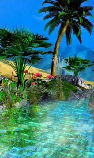 Desert Oasis Live Wallpaper For Android By Aniwidgets