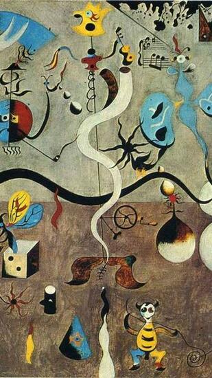 Paintings Surrealism Spanish Artwork Traditional Art Joan