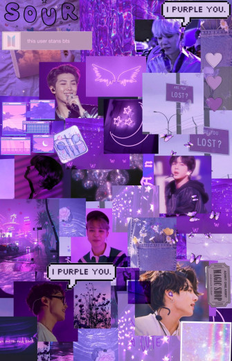 Bts Purple Aesthetic Wallpaper