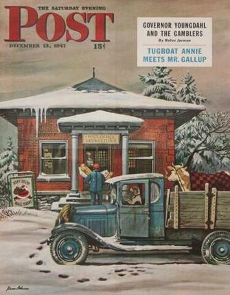 Norman Rockwell Christmas Wallpaper Maroonbeard