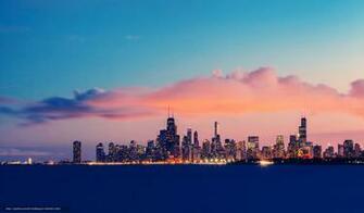 Wallpaper Usa Illinois Chicago Lake Michigan Desktop