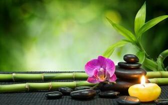 Stones And Spa Massage Wallpaper HD Desktop Mobile Background