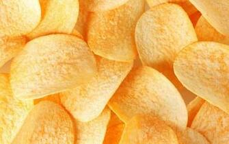 Lekkere Chips Achtergrond HD Wallpaper Foto