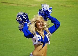 Dallas Cowboys Nfl Football Cheerleader F Wallpaper