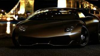 Black Lamborghini Wallpaper Widescreen