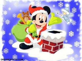 Mickey And Minnie Mouse Christmas Wallpaper Background