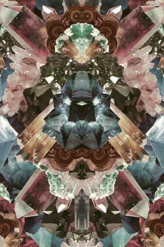 Crystal Collage Desktop Wallpaper iPhone Background Screensaver