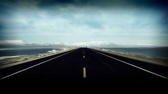 Island Road Wallpaper