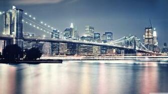 Brooklyn Bridge At Night 4k HD Desktop Wallpaper For Ultra