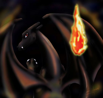 Shiny Charizard Artrookie Yup