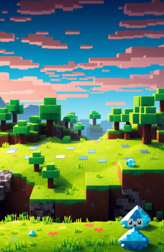 Minecraft Block Wallpaper