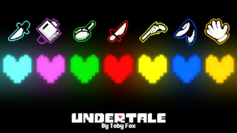 Made An Undertale Wallpaper Of The Souls