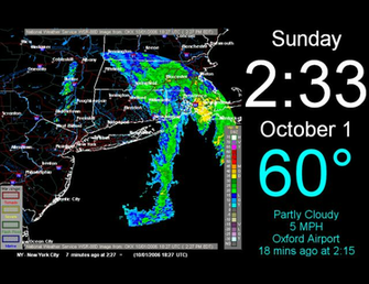 Weathersaver Screensaver By Mike Robinson