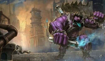 Dr Mundo Original Skin Reworked League Of Legends Wallpaper