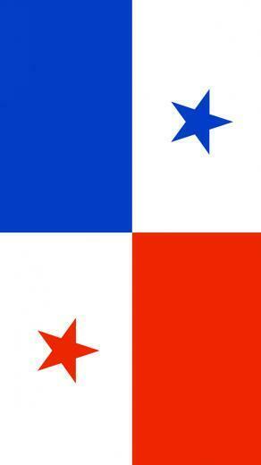 Panama Flag iPhone Wallpaper HD