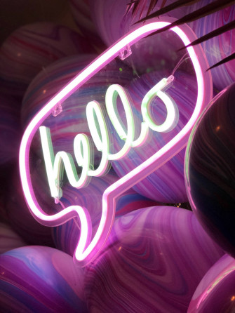 Neon Pink Aesthetic Wallpaper