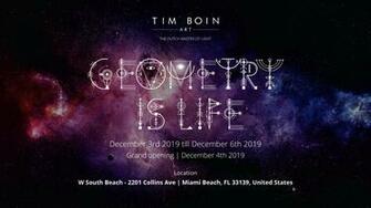Geometry Is Life Miami Artweek Tim Boin Art
