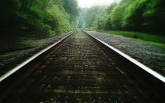 Railroad Tracks HD Wallpaper Trains Buses