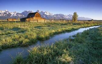Wyoming Tetons Wallpaper