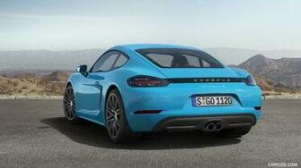 Porsche Cayman S Rear Wallpaper