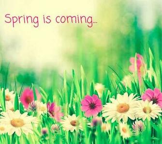 Spring Is Coming Quotes