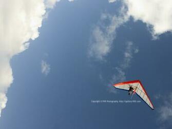 Wallpaper Hang Glider In The Sky