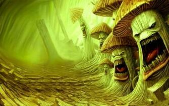 Infected Mushroom Music Fantasy Dark Monster Wallpaper