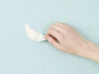 Torn Wallpaper Technique