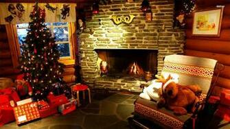 Christmas At Home Wallpaper Holiday