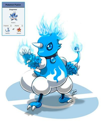 Pokemon Fusion Dragonmar By Liansa