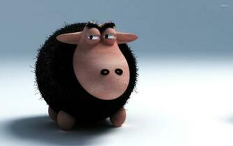 Black Sheep Wallpaper Digital Art