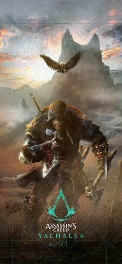 Assassins Creed Valhalla Game iPhone X Wallpaper