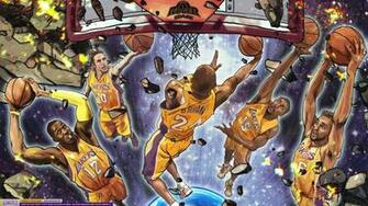 Nba Cartoon Wallpaper
