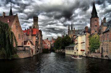Bruges Belgium Landscape Wallpaper