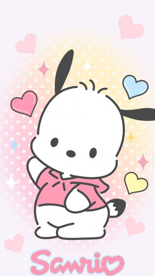Alisa On Pochacco Walpaper Hello Kitty